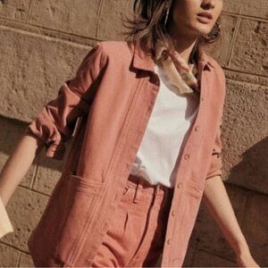 Sezane Rose Chore Jacket